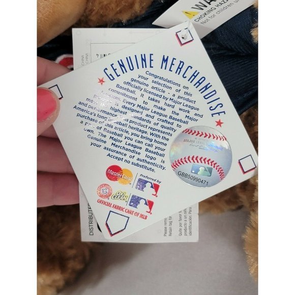 Forever Collectibles Boston Red Sox Teddy Bear Forever Collectibles New $39 - Picture 6 of 11